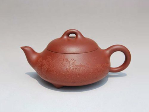 周亚琴紫砂壶 石瓢 