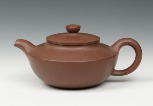 冯建强紫砂壶 汉扁 