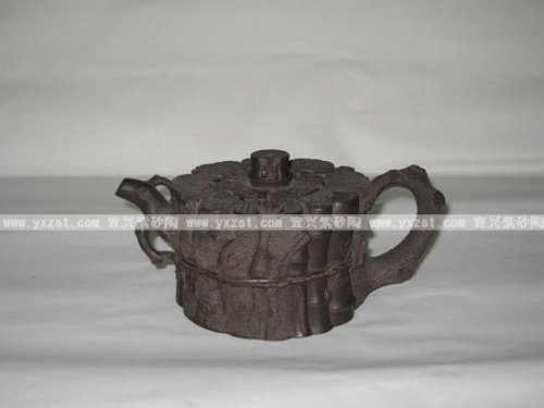 顾治培紫砂壶 三友壶 