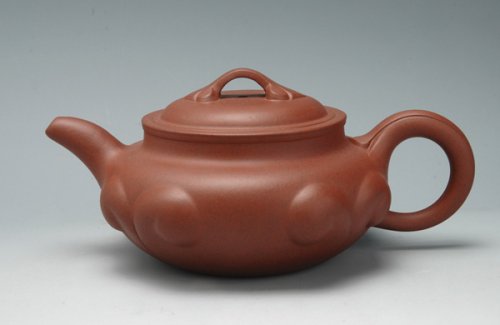 朱新南紫砂壶 仿鼓如意 