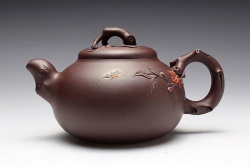 陈夕良紫砂壶 春暖花开 