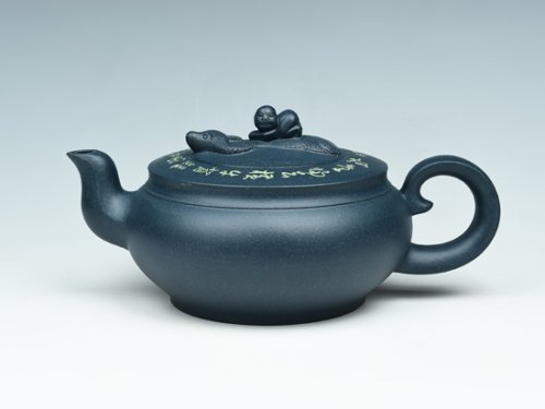 陆慧军紫砂壶 牧童 