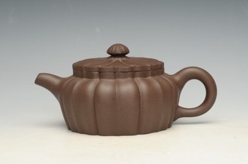 周可明紫砂壶 筋囊 