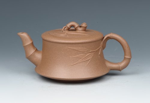 王建琴紫砂壶 竹曲 