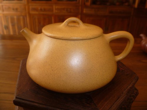 陈礼兴紫砂壶 石瓢 