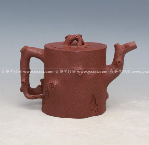 崔恒紫砂壶 松桩二 