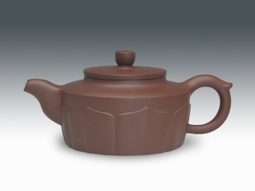 王兰芳紫砂壶 菱花壶 
