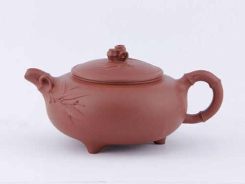 毛文杰紫砂壶 竹韵 