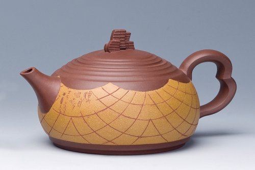 储集泉紫砂壶 渔舟唱晚 