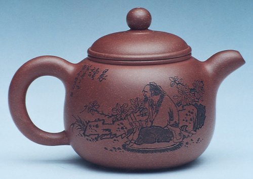 汪成友紫砂壶 小圆钟 