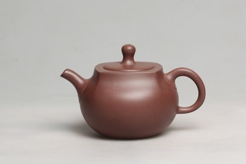 钱文英紫砂壶 圆方 