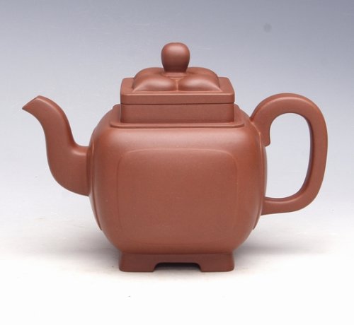 郑彪紫砂壶 菱花夺魁 