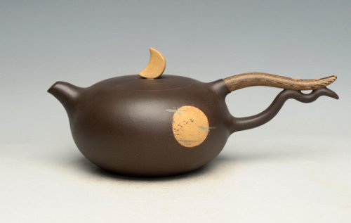 张斌.紫砂壶 奔月 