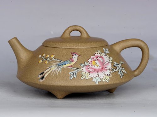 邵文紫砂壶 石瓢 