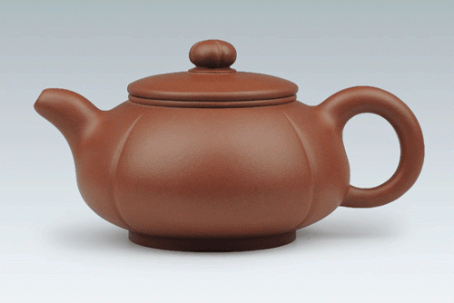 华建中紫砂壶 菊蕾 