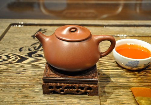 汪晖紫砂壶 石 瓢 