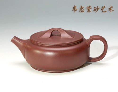 韦忠紫砂壶 华灯 