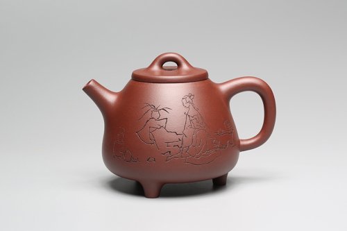 马永强紫砂壶 高子冶石瓢 天津美术学院杨沛璋教授书画 