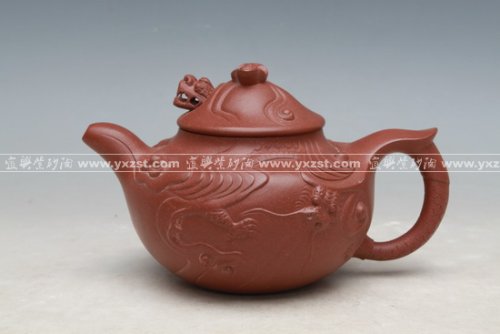 陈运财紫砂壶 云龙C 