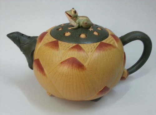 徐卫成紫砂壶 荷花莲子 