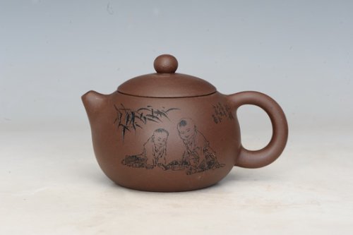 赵志刚紫砂壶 倒把西施 