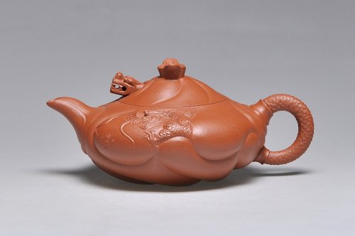 朱俊锋紫砂壶 云龙 