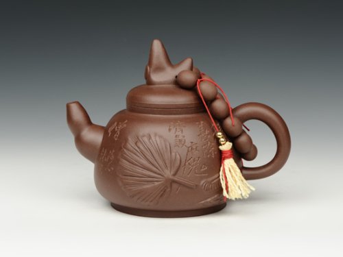 吕伟紫砂壶 济公三宝（小） 
