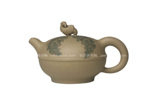 张海平紫砂壶 天鸡 