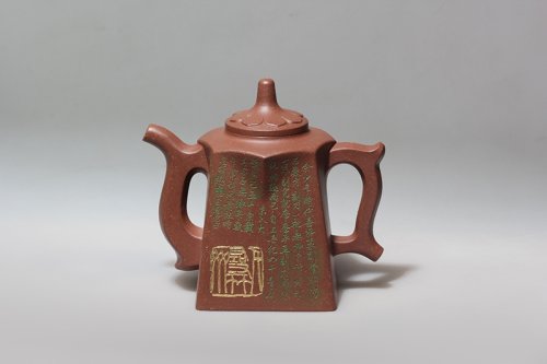 潘旭东紫砂壶 西泠印壶 