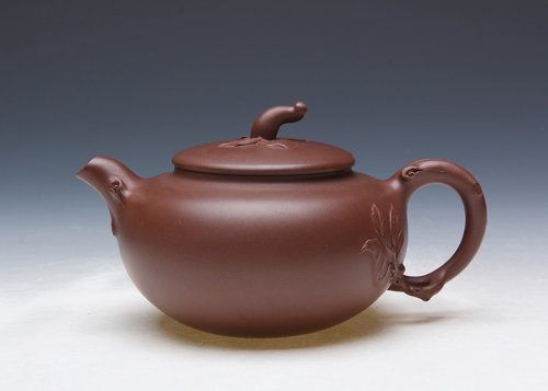 强翼紫砂壶 花轮 