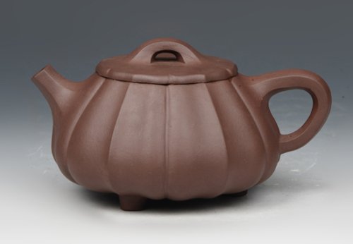董建忠紫砂壶 菱花石瓢 