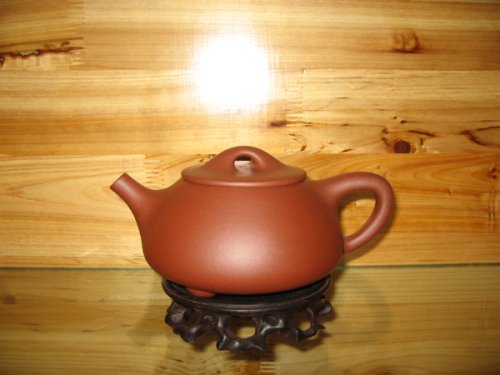 鲍志娟紫砂壶 石瓢 