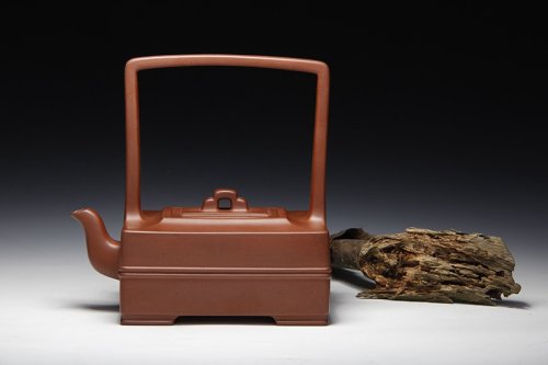 王秀局紫砂壶 智足提梁 