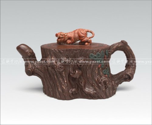 顾余根紫砂壶 劲松堂 