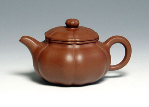 鲍建明紫砂壶 葵仿古 