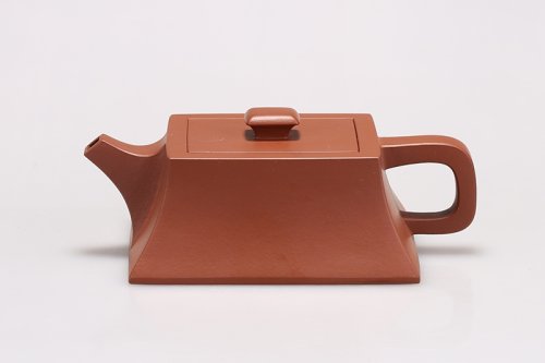 范晓丽紫砂壶 四方扁升 