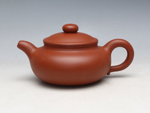 邵慧琴紫砂壶 朱泥大仿古 容量：400CC 