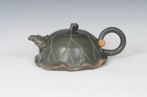 代浩祥紫砂壶 荷叶 