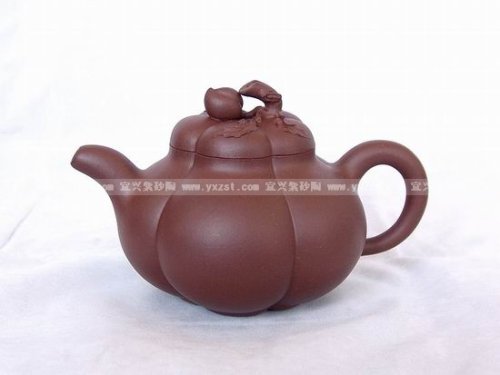 何敏紫砂壶 上合桃 