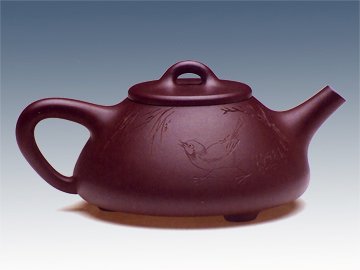 周建平紫砂壶 子冶朱新洪铭 