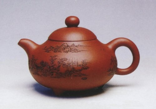 沈国强紫砂壶 三足乳鼎 