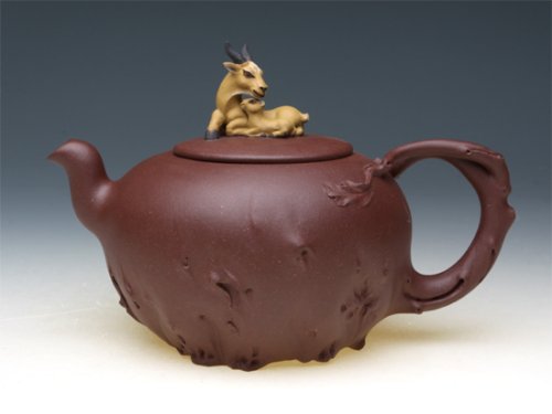 胡仁杰紫砂壶 洋洋得意 