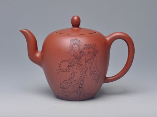 范建鹏紫砂壶 美人肩 