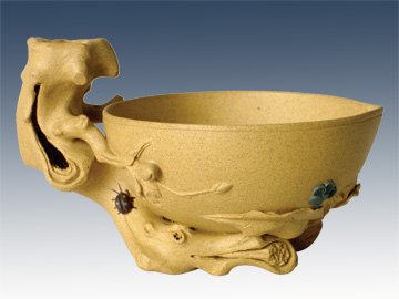 范亚春紫砂壶 小圣思桃杯 