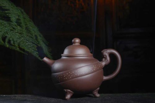 王海琴紫砂壶 天龙顶珠 