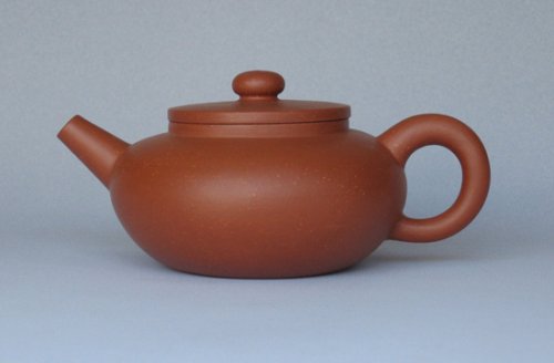 朱国强紫砂壶 扁韵 