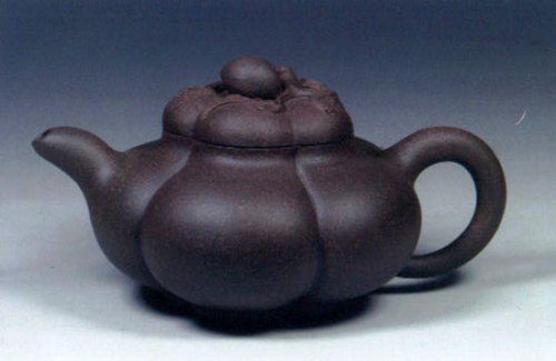 吴立新紫砂壶 上合桃 