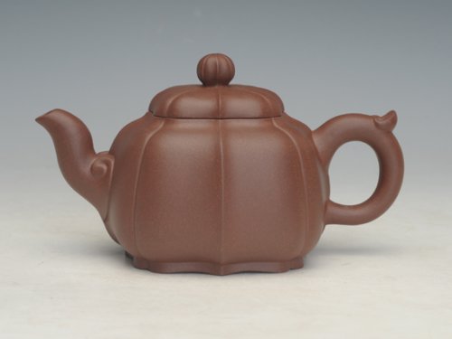 吴玉群紫砂壶 菱花如意 