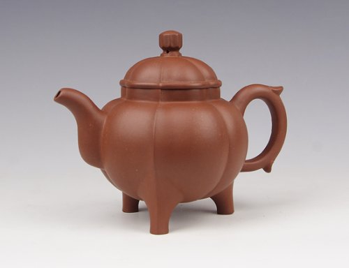 王玉美紫砂壶 三足鼎 