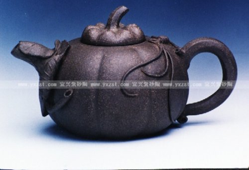 徐益勤紫砂壶 北瓜壶 